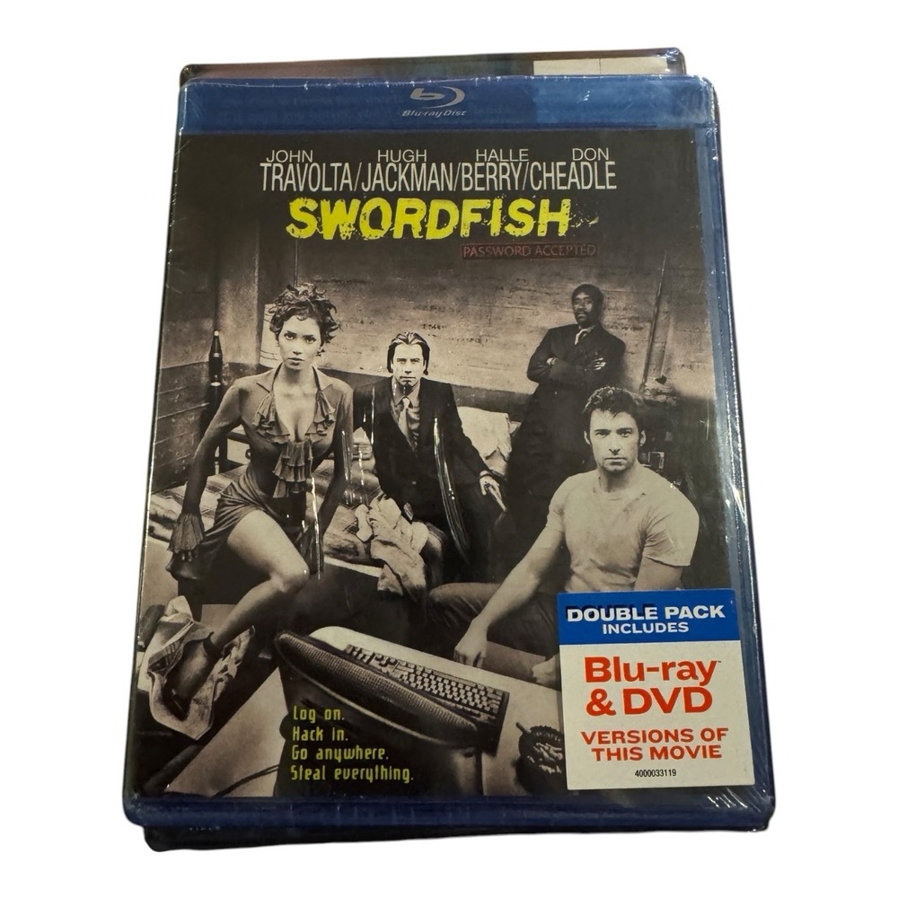 Swordfish (Blu-Ray & DVD Combo) Brand New. Sealed.